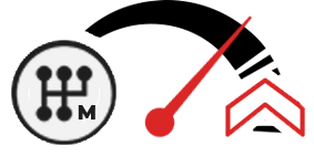 Customized upshift RPM setpoints icon